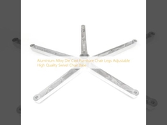 アルミ合金は投げられた家具の椅子の足の調節可能な良質の回転イスの基盤死ぬ