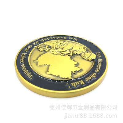 両面加工 亜鉛合金ダイカスト 記念硬貨
