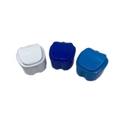 多数色の注文のサイズのプラスチック注入は総義歯の収納箱を形成した