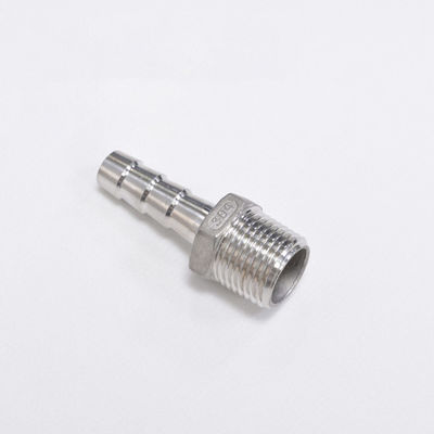 304 Stainles の鋼鉄注文 Cnc は Cnc の製粉 Cnc の旋盤の六角形のねじ部品を回しました