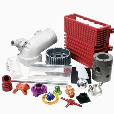 自動車部品 アルミ 7075/6061-T6/5083/2017/ ISO9001 品質管理 精密部品のための5軸機械
