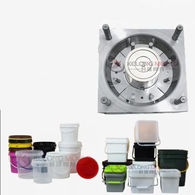 4L 10L 20L 丸いプラスチックバケツ模具 PPペイントバケツ注射模具