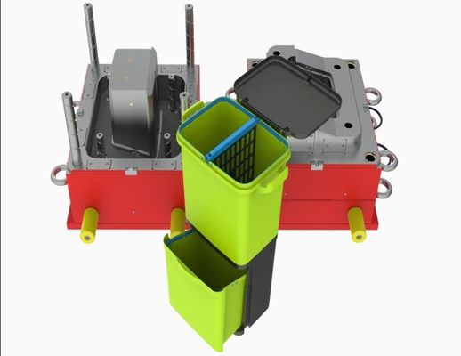 100L 120L 240L 660L 1100L プラスチックのゴミ箱 ゴミ箱 ゴミ箱バケツ 注射用 中古型