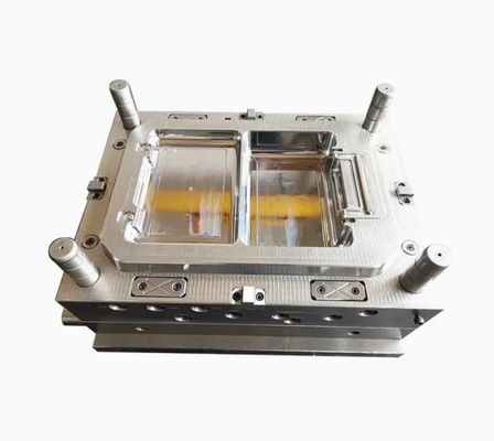 樹脂のための箱模具 カスタム プラスチック ツール ストレージ スタッキング 透明 ストレージ インジェクション 鋳造