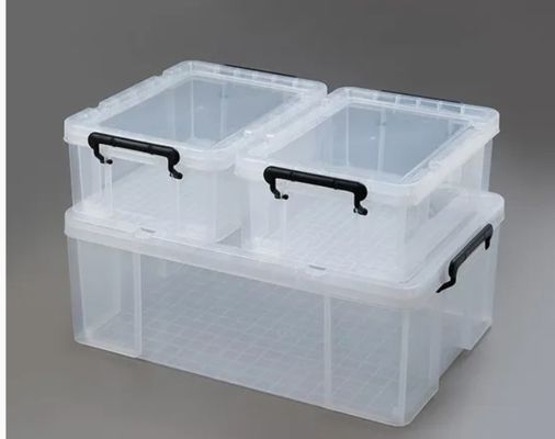 樹脂のための箱模具 カスタム プラスチック ツール ストレージ スタッキング 透明 ストレージ インジェクション 鋳造